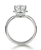 Anello Damiani Donna Minou in Oro bianco Diamante 0.51 Ct 81088075 - 81088075